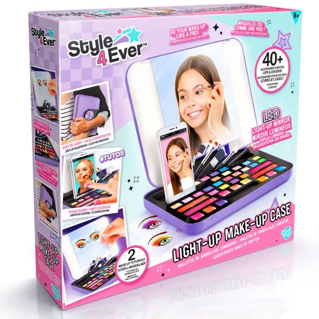 Style 4 Ever Sminktáska led világítással
