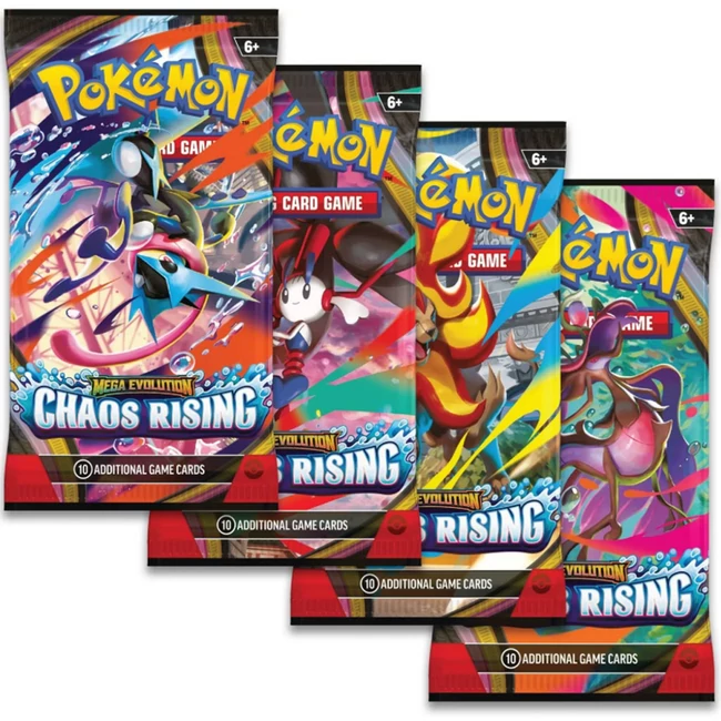 Pokémon TCG: Mega Evolution Chaos Rising booster kártyacsomag 1 db