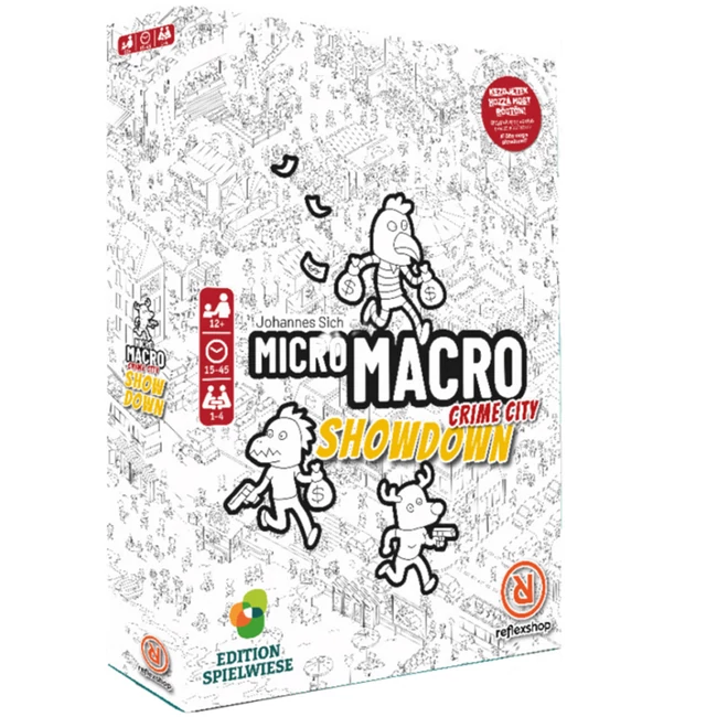 MicroMacro: Crime City – Showdown társasjáték