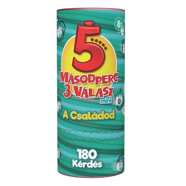 Playmonster: 5 másodperc 3 válasz mini változat – A családod