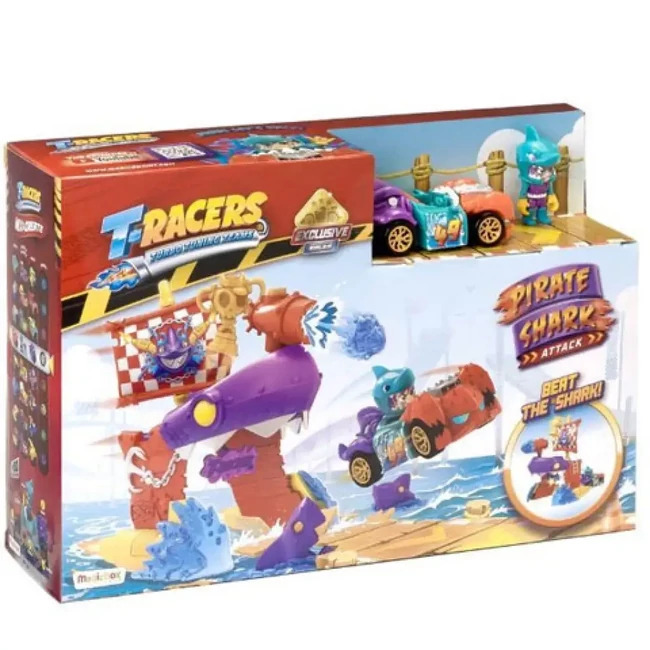 T-Racers: Kalóztámadás cápákkal játékszett