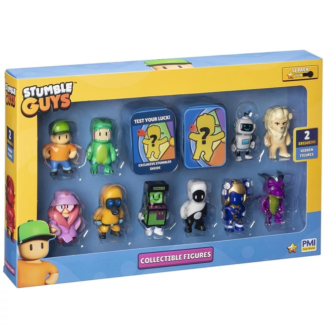 Stumble Guys 12 db-os mini figura csomag 2.sorozat