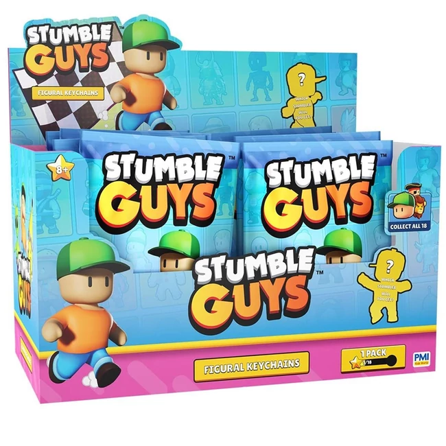 Stumble Guys meglepetés kulcstartó 1 db
