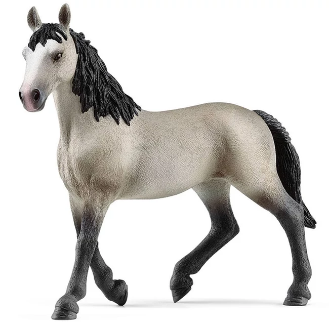 Schleich: Cseval de Selle francais hátasló kanca ló figura (13955)