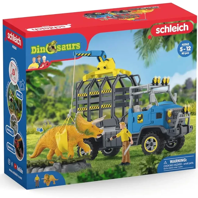 Schleich: Dinó kamion szett (42565)