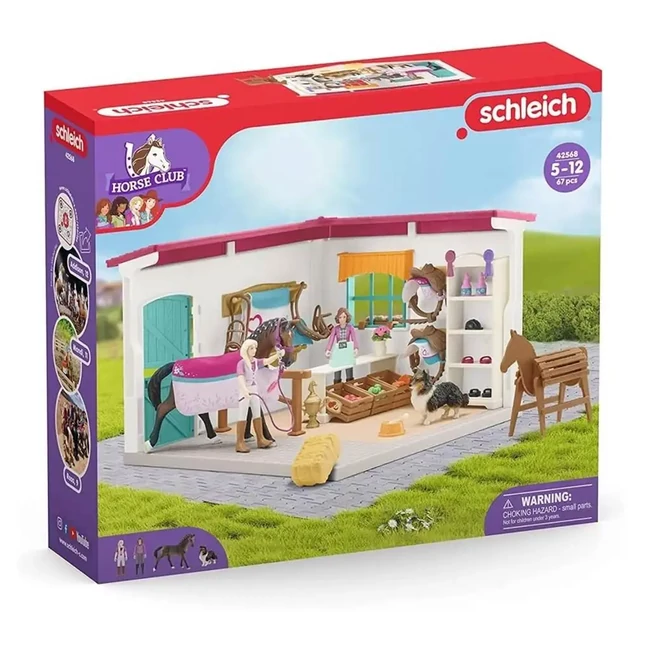Schleich: Horse Club – Lovasbolt szett (42568)