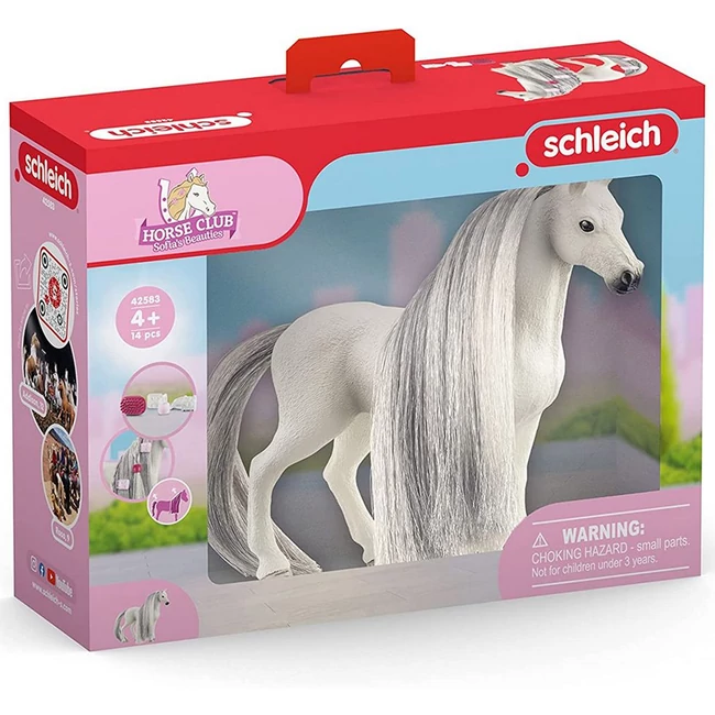Schleich Horse Club: Sofia's Beauties – Quarter kanca ló figura kiegészítőkkel (42583)