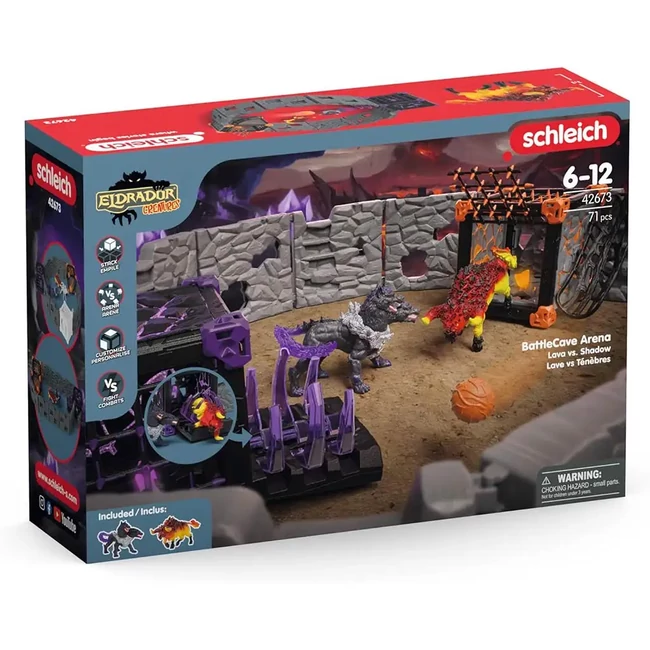 Schleich: Battlecave aréna – Láva vs Árnyék (42673)