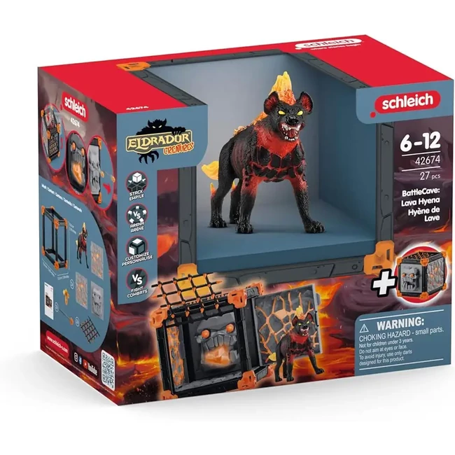 Schleich: Battlecave láva hiéna szett (42674)