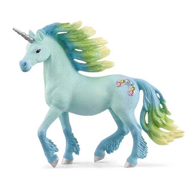 Schleich: Marshmallow unikornis csődör figura (70722)