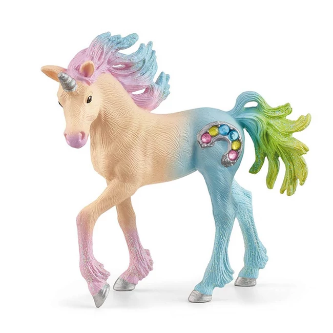 Schleich: Marshmallow unikornis csikó figura (70724)