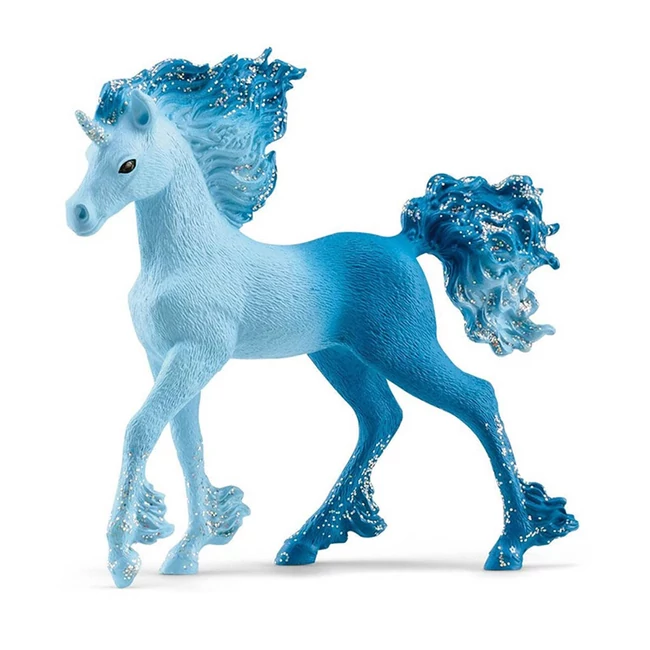 Schleich: Víz unikornis csikó figura (70758)