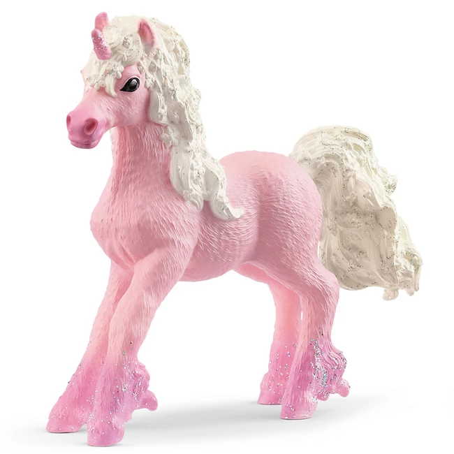 Schleich: Virág unikornis csikó figura (70832)