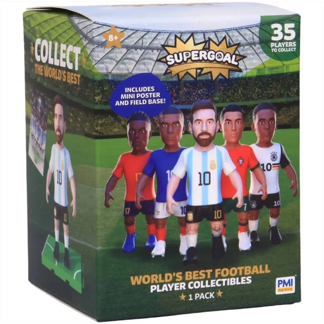 Supergoal VB meglepetésfigura dobozban - 7 cm