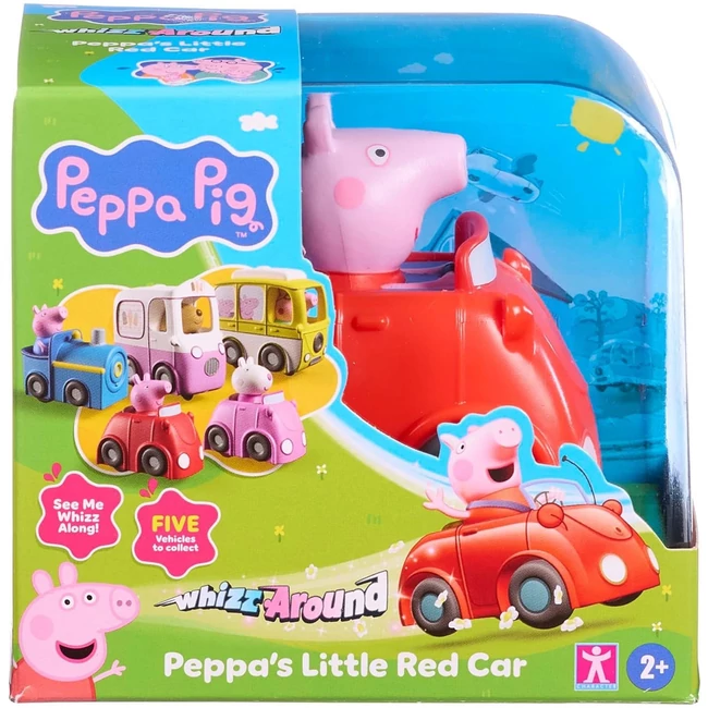 Whizz-Around Peppa malac piros autója