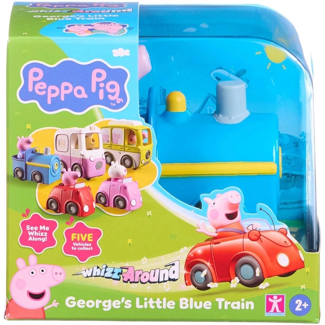 Whizz-Around Peppa malac George kis kék vonata