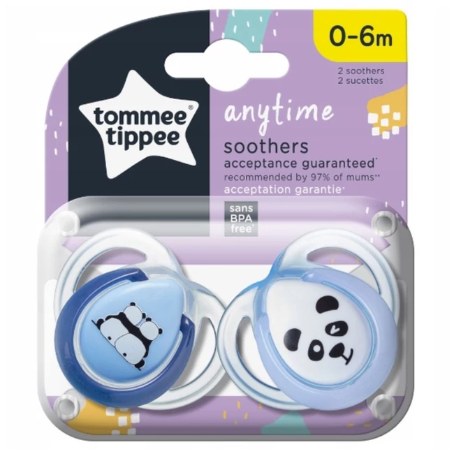 Tommee Tippee: Anytime 2 db-os cumi szett (0–6hó)