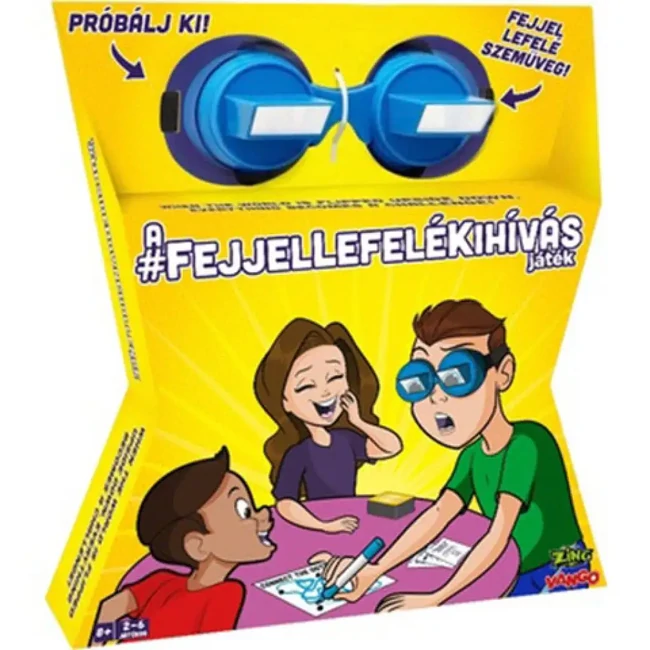 Zing: Fejjel lefelé kihívás társasjáték
