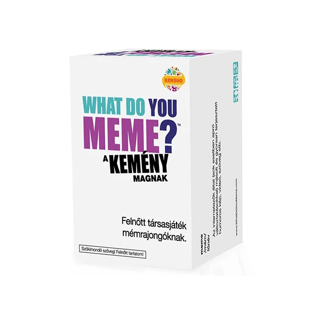 What do you meme? – A kemény magnak társasjáték