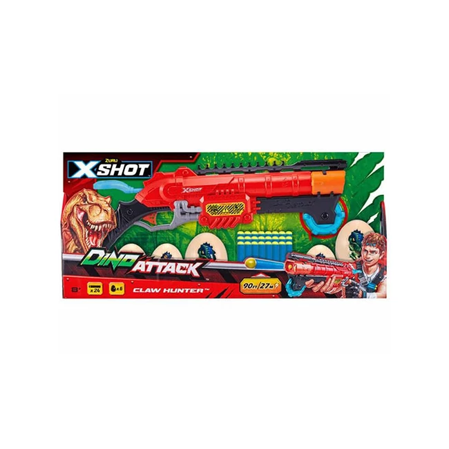 X-shot: Dino attack – Claw Hunter szivacslövő fegyver