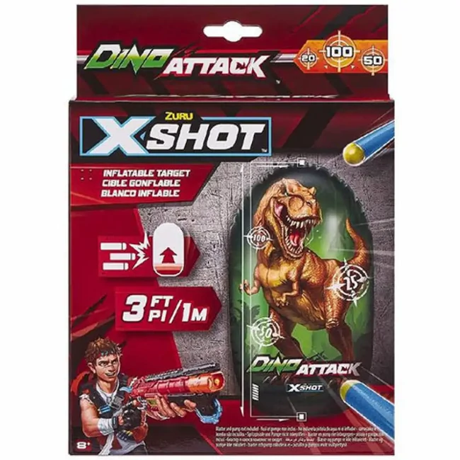 X-shot: Dino attack – Felfújható célpont