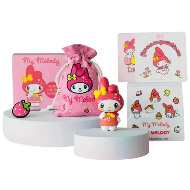 Hello Kitty: My Melody Figura Dobozban kiegészítőkkel 6 cm