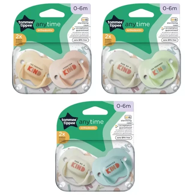 Tommee Tippee: Anytime 2 db-os cumi szett (0–6hó)